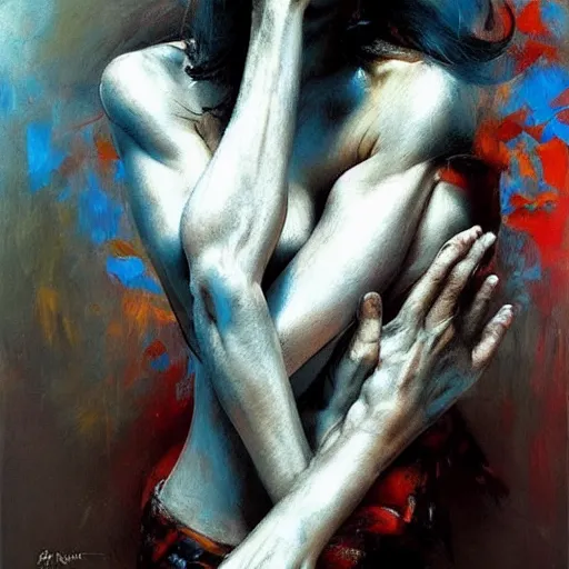 Prompt: gestures composition abstract, magical, realism, by seveso, asencio, baars