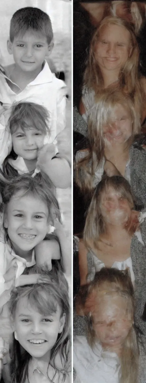 Image similar to i can't believe that almost 2 0 years went by between these pictures