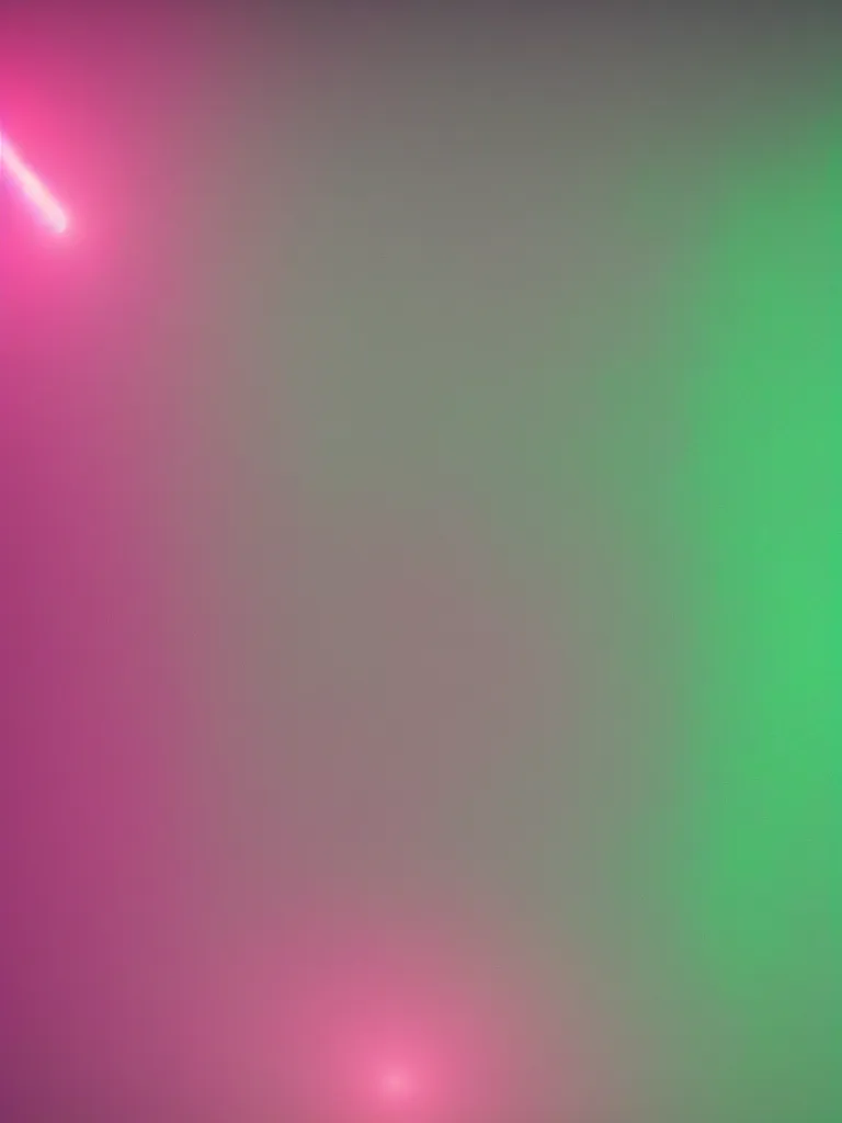 Prompt: soft and glowing neon green and pink light by disney concept artists, gaussian blur, lens flair blunt borders, rule of thirds