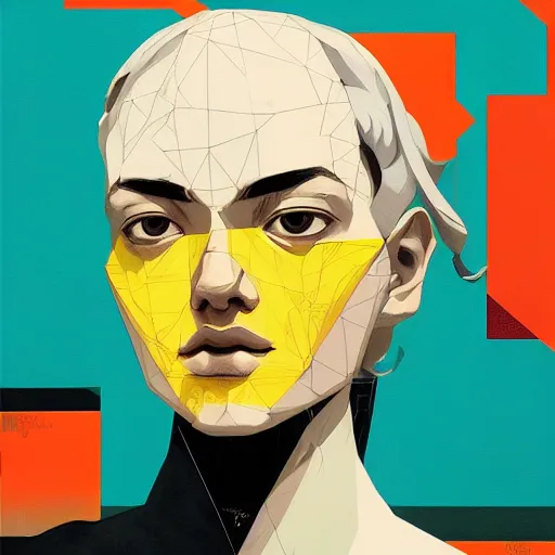 Image similar to LordGenome profile picture by Sachin Teng, asymmetrical, Organic Painting , Matte Painting, meaningful, Powerful, geometric shapes, hard edges, graffiti, street art:2 by Sachin Teng:4