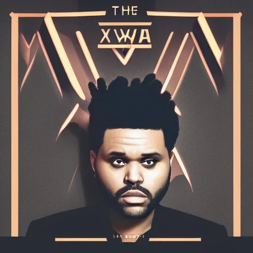 Image similar to the weeknd dawn fm album cover, 4 k, amazing