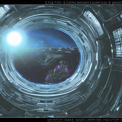 Prompt: exploring Ringworld, sci fi,