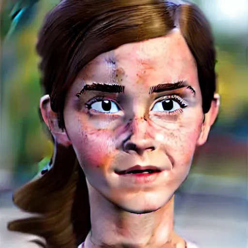 Prompt: new pixar character as emma watson, highly detailed, extremely high quality, hd, 4 k, 8 k, professional photographer, 4 0 mp, lifelike, top - rated, award winning, cinematic, realistic, detailed lighting, detailed shadows, sharp, no blur, edited, corrected, trending