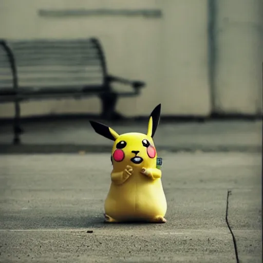 Image similar to sad pikachu