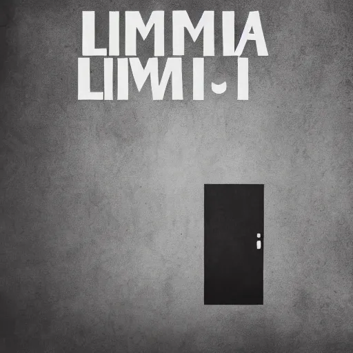 Prompt: poster for a short dramatic film called'liminal '. the poster follows the concept of liminality and the center element is a tiny wooden door and a silhouette of a man. movie poster, advertisement, high detail, trending on artstation