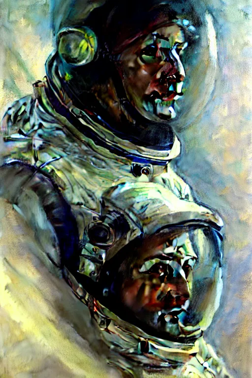 Prompt: hyperrealist portrait sketch of an astronaut by jeremy mann and alphonse mucha, fantasy art, photo realistic, dynamic lighting, artstation, poster, volumetric lighting, very detailed faces, 4 k, award winning