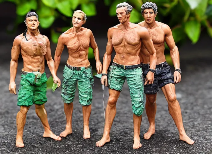 Image similar to Image on the store website, eBay, Full body, highly detailed 80mm resin figure of People dressed in vacation attire