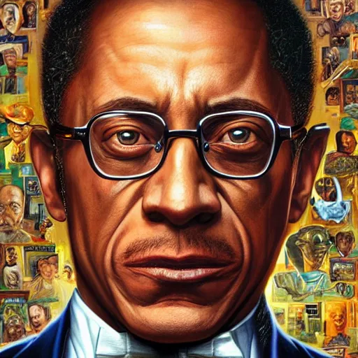 Prompt: gustavo fring portrait by Jason Edmiston, donato giancola, Joseph Christian Leyendecker, Les Edwards, Ed Repka, WLOP, Artgerm