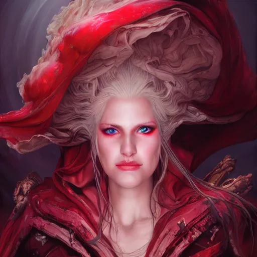 Image similar to Shalltear Bloodfallen, detailed, centered, digital painting, artstation, concept art, donato giancola, Joseph Christian Leyendecker, WLOP, Boris Vallejo, Breathtaking, 8k resolution, extremely detailed, beautiful, establishing shot, artistic, hyperrealistic, beautiful face, octane render, cinematic lighting, dramatic lighting, masterpiece