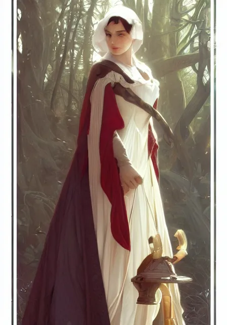 Image similar to snow white and hunter, intricate, elegant, highly detailed, digital painting, artstation, concept art, smooth, sharp focus, illustration, art by artgerm and greg rutkowski and alphonse mucha and william - adolphe bouguereau