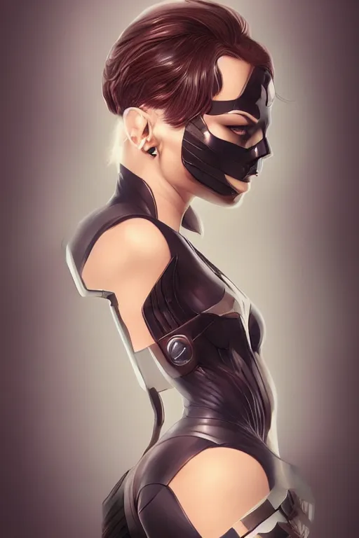 Prompt: ultra-detailed portrait drawing of a rich female superhero, highly detailed, digital painting, artstation, concept art, smooth, dark fantasy background, sharp focus, illustration, art, masterpiece by artgerm and Ilya Kuvshinov