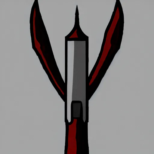 Prompt: a dagger, in the style of SCP artwork