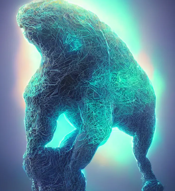 Prompt: a portrait of a beautiful elegant elemental entity, backlit, strong rim light, highly detailed, digital painting, HDRI, by Beeple and Dan Mumford, vivid colors, high contrast, 8k resolution, intricate, photorealistic, smooth