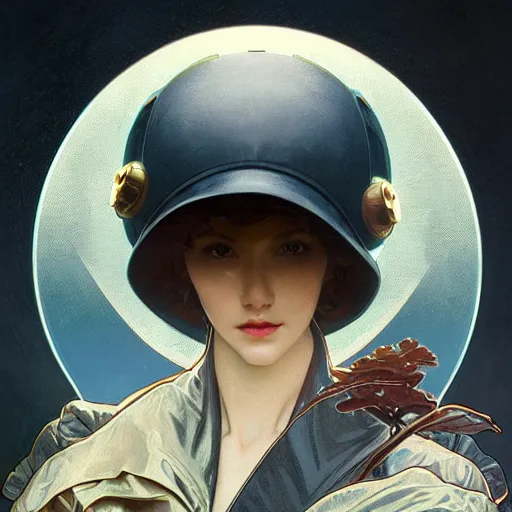 Image similar to a mushroom cloud merging into the shape of a peace sign, art by artgerm and greg rutkowski and alphonse mucha highly detailed, dieselpunk, high quality, 8 k, soft lighting, realistic face, path traced