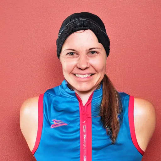 Image similar to this person is athletic, portrait photograph