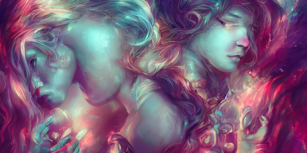 Image similar to dreamscape, female, ross tran, vivid colors, anatomical, highly detailed sculpture, intricate detailed, ommatidia, 8 k, cinematic atmosphere, post - processing