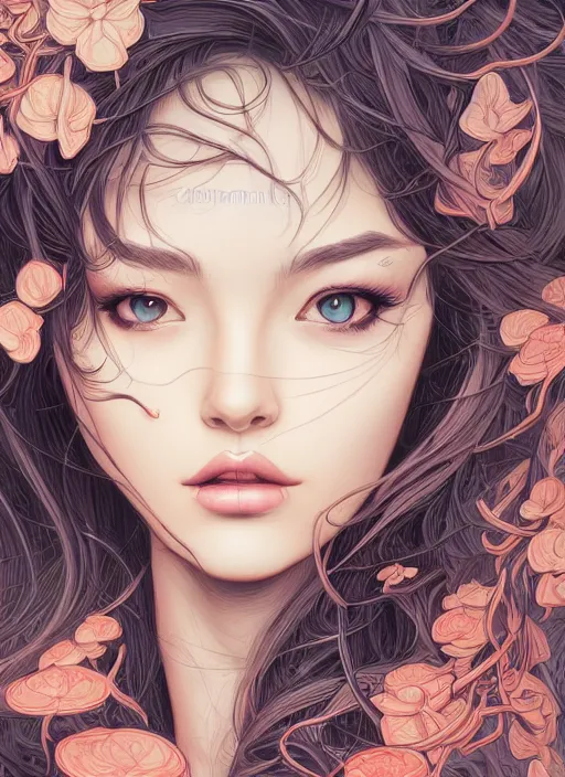 Image similar to girl venizian, extremely detailed, sharp focus, portrait, smooth, digital illustration, by james jean, by rossdraws, frank franzzeta, sakimichan