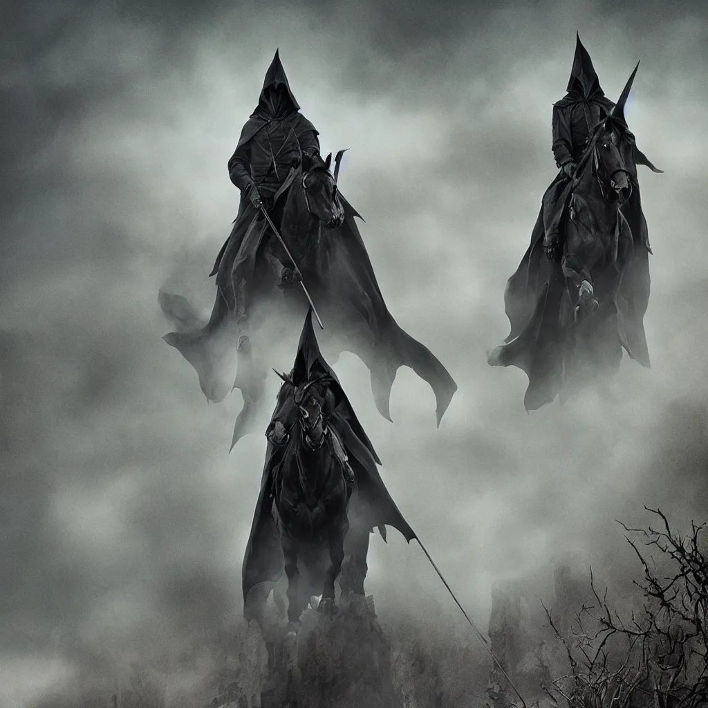 Prompt: Nazgûl