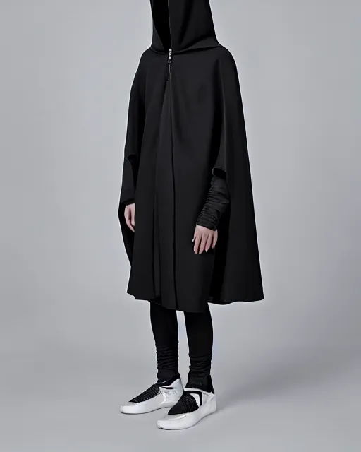 Image similar to Balenciaga techno cloak