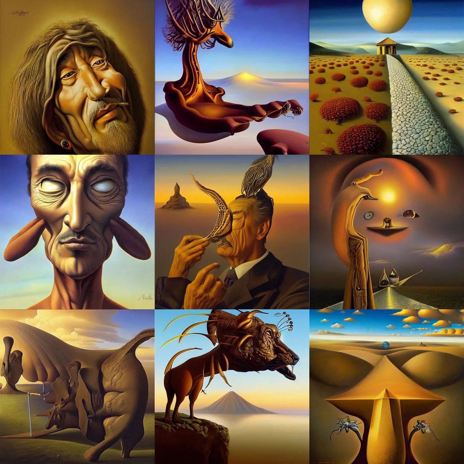 Prompt: vladimir kush by salvador dali, trending on artstation, favorites on deviantart, high quality art. artwork masterpieces, award winning