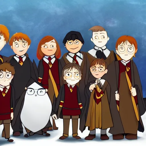 Image similar to animated harry potter