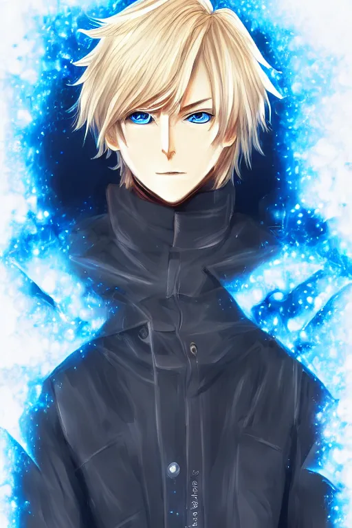 blonde hair boy anime character, symmetrical, highly | Stable Diffusion |  OpenArt