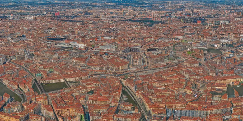 Image similar to Turin, Italy, extremely detailed, 8k
