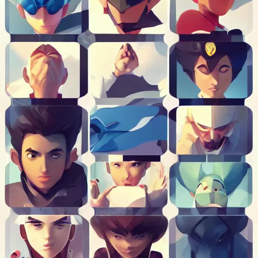 Image similar to face icon stylized minimalist nintendo 3 ds, loftis, cory behance hd by jesper ejsing, by rhads, makoto shinkai and lois van baarle, ilya kuvshinov, rossdraws global illumination