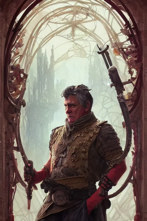 Prompt: Gordon Brown as Spok, highly detailed character in digital fantasy, painted portrait, artstation, concept art, hard focus, illustrations, works by Artgerm and Greg Rutkowski, Alphonse Mucha and Craig Mullins, James Gene, Andrey Ryabovichev, Mark Simonetti and Peter Morbacher, 16 thousand