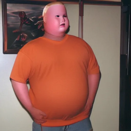 Image similar to bobby hill in real life real photo