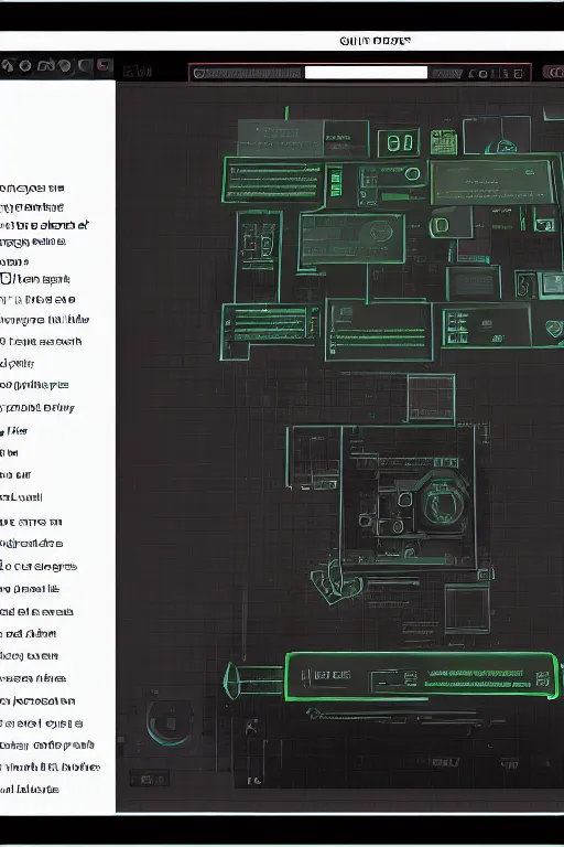 Image similar to GUI for a program that shows you what you would look like possessed, cyberpunk, horror, esoteric, cryptic