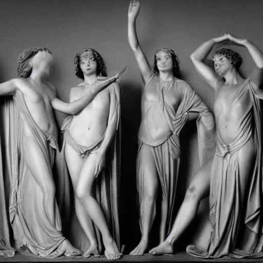 Image similar to the Pythia of Delphi, photoshoot by Mapplethorpe, high res wallpaper,