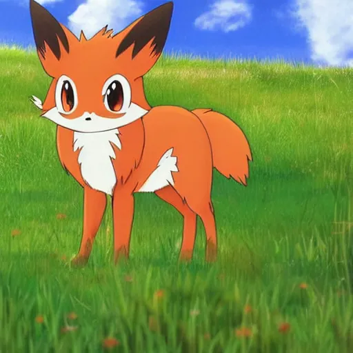 I got bored and made a pre evolution to eevee called Evou, I based it off a  fennec fox and a pomeranian : r/pokemon