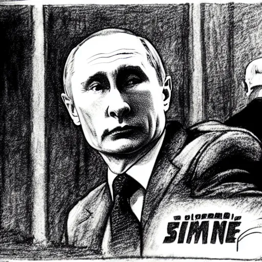 Prompt: vladimir putin in scene from dr. strangelove riding a bomb in the sky, cartoonish, ultra detailed pencil art, semi - realistic