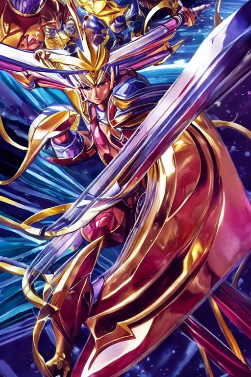 Image similar to 2 0 2 2 knights of the zodiac saint seiya battle for sanctuary hero suit armor comics mask minimalist verytoon nautiljon animes toei animation namco bandai, art by artgerm and greg rutkowski and magali villeneuve