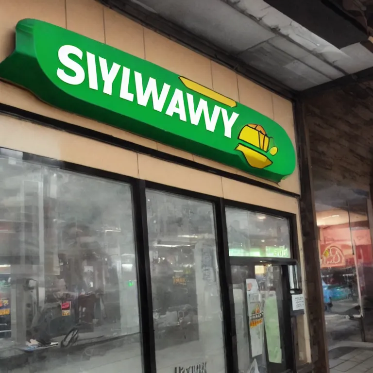 Image similar to subway restauraunt sbubby eef freef