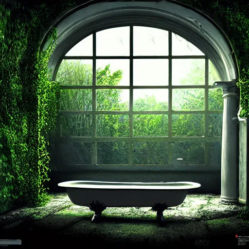 Prompt: hyperrealism photography computer simulation visualisation of parallel dark universe detailed old bath in the detailed ukrainian village garden in dramatic scene from art house futuristic movie by taras shevchenko and alejandro jodorowsky and andrei tarkovsky