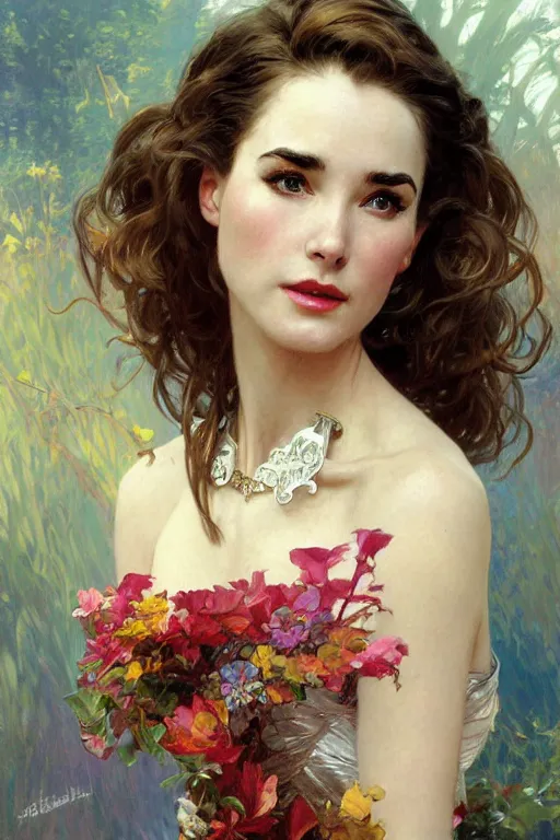 Image similar to Julie Adams portrait, fantasy, elegant, intricate, by Stanley Artgerm Lau, greg rutkowski, thomas kindkade, alphonse mucha, loish, norman Rockwell