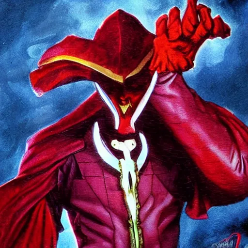 Image similar to the red warlock