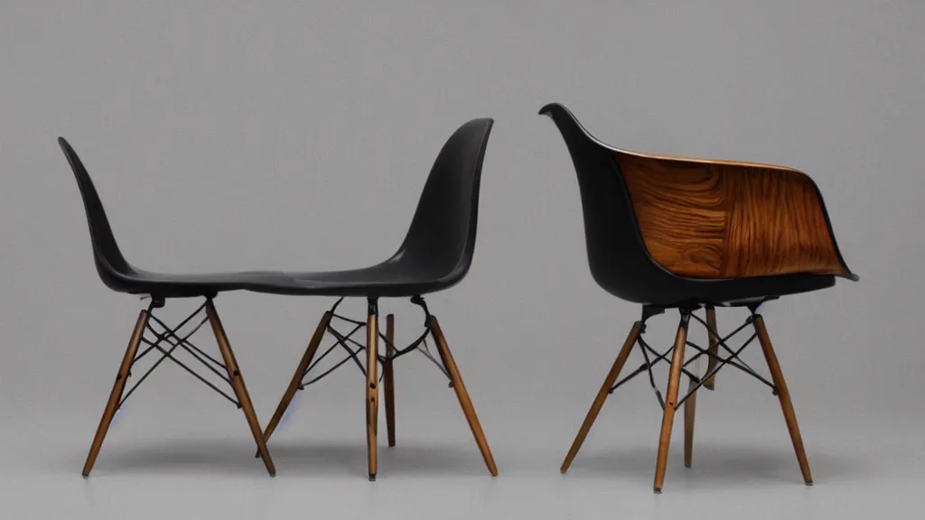 Image similar to a chair by eames