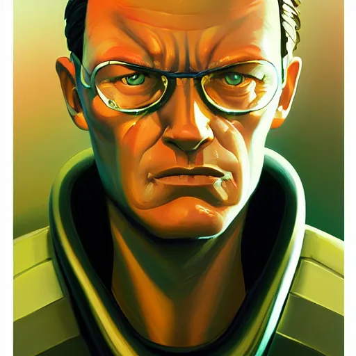 Image similar to face icon stylized minimalist t - 1 0 0 0, loftis, cory behance hd by jesper ejsing, by rhads, makoto shinkai and lois van baarle, ilya kuvshinov, rossdraws global illumination