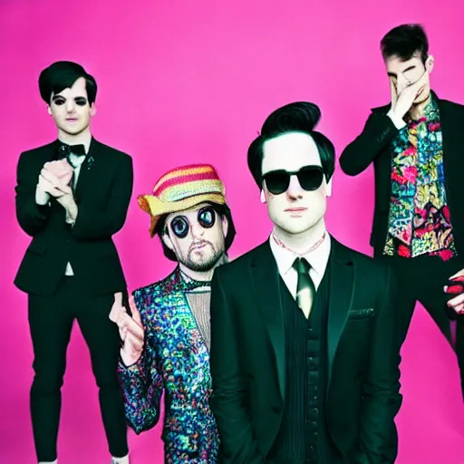 Prompt: too unique to ignore but too weird to keep around is my favourite panic at the disco album