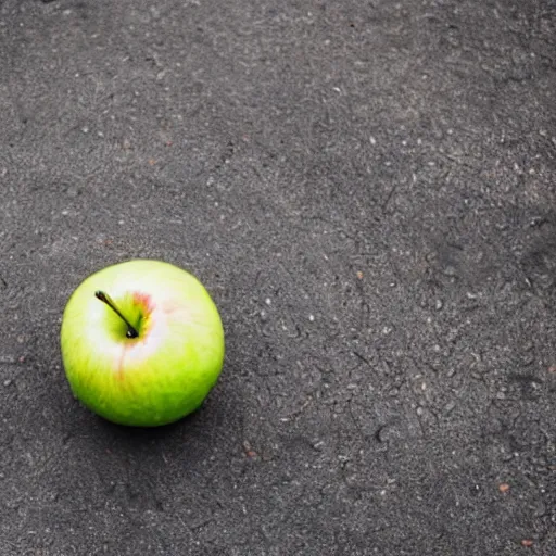 Image similar to an apple doing CrossFit