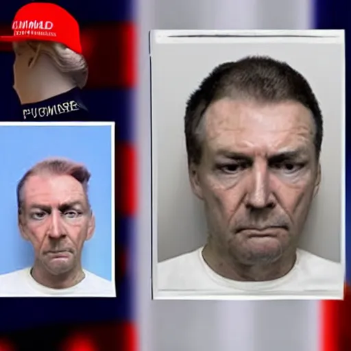 Image similar to donald trump mug shot