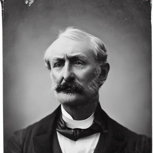 Prompt: portrait photograph of a victorian politician wearing a waistcoat, male, detailed face, cinematic lighting, highly detailed, photograph by elliott & fry