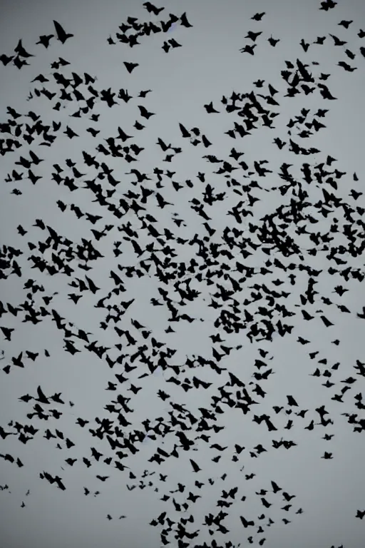 Prompt: A photo of bats flying in a hospital bedroom