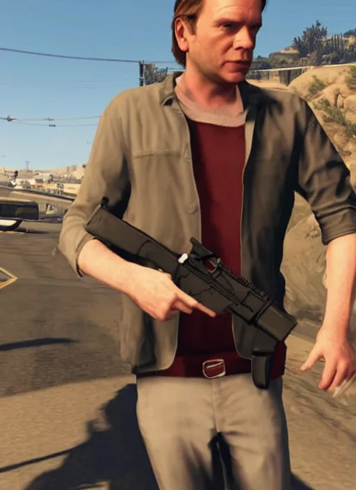 Image similar to Ewan McGregor in GTA V