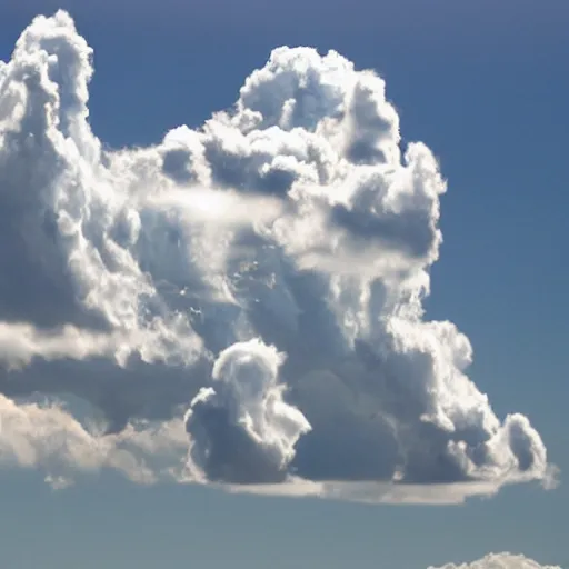 Image similar to clouds shaped like virgin mary