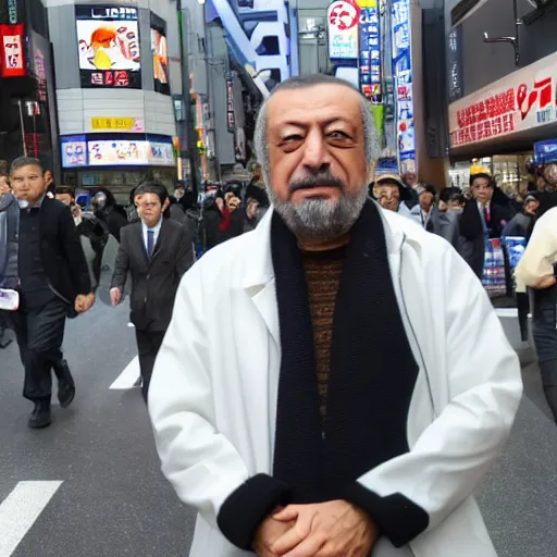 Image similar to Recep tayyip in akihabara