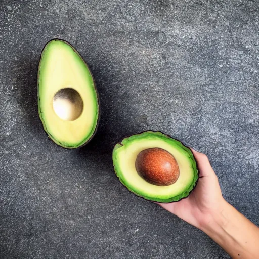 Image similar to photo avocado in hand